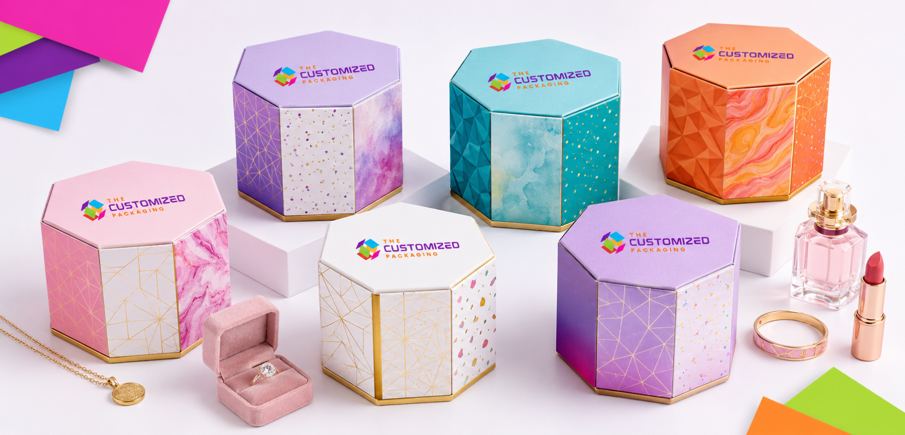 Inserts for Cardstock Six Corner Gift Boxes